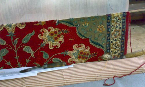 Custom made Aynard Lahori Floral and Niche oriental carpet rug