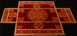 Carpet on the table
